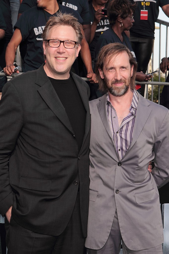 Erich Heber and Jon Hoeber at the American Premiere of BATTLESHIP ...