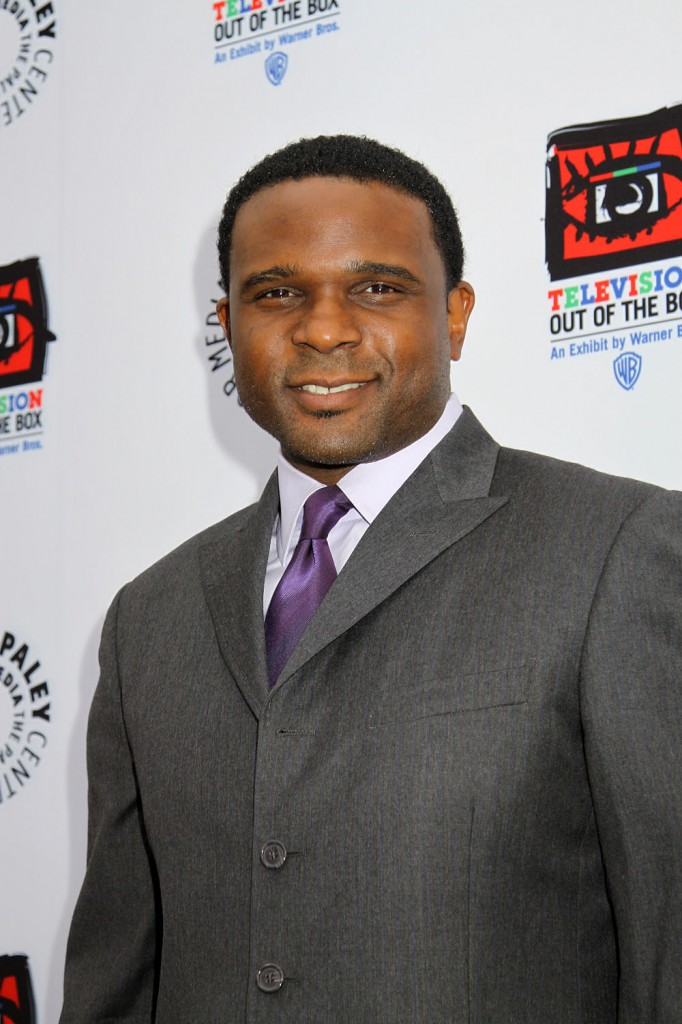 Darius McCrary at the TELEVISION OUT OF THE BOX exhibit celebrates Warner Bros. Television