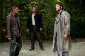 Jensen Ackles, Ty Olsson and Misha Collins in SUPERNATURAL - Season 8 - "What's Up, Tiger Mommy? | ©2012 The CW/Diyah Pera
