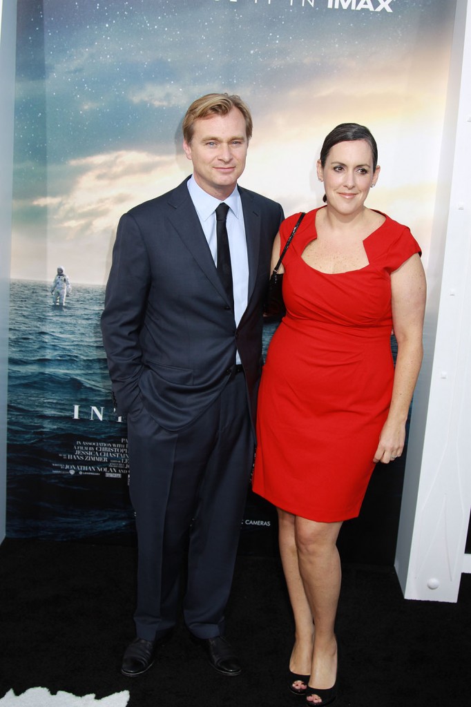 Christopher Nolan and Emma Thomas at the Los Angeles Premiere of ...