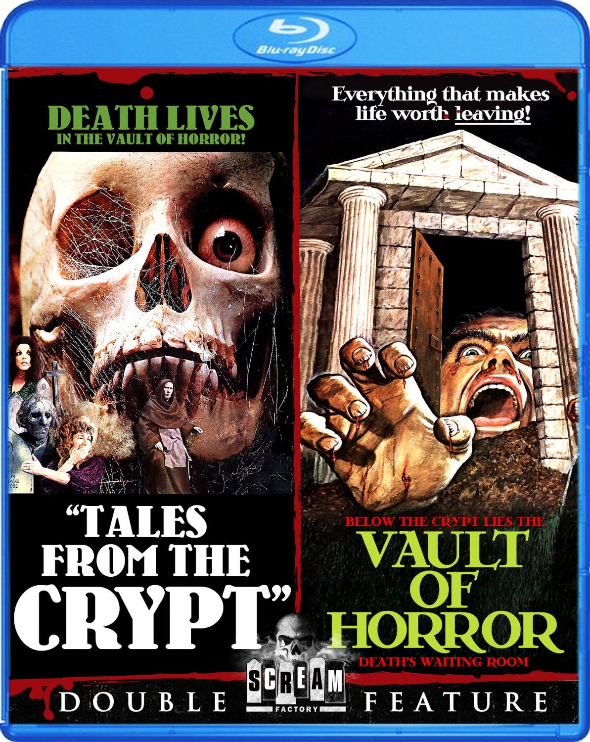 Blu-ray Review: TALES FROM THE CRYPT / VAULT OF HORROR Double Feature ...