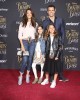 Cameron Mathison, wife Vanessa Arevalo and kids at the World Premiere of BEAUTY AND THE BEAST