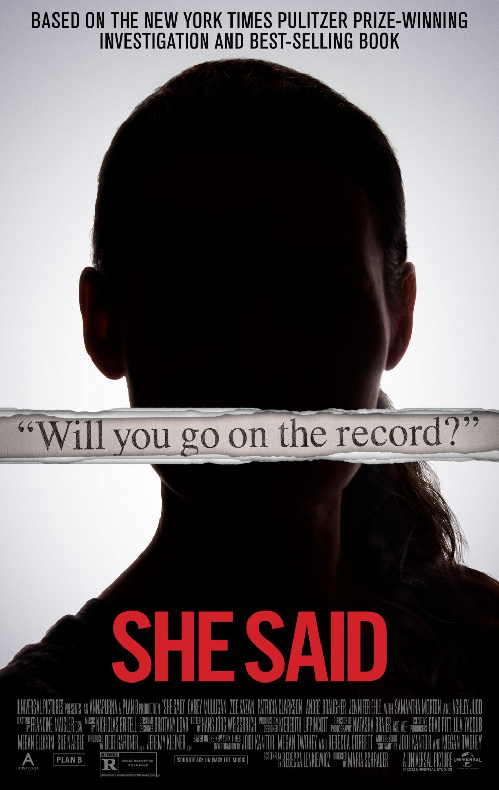 movie review for she said