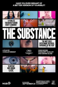 THE SUBSTANCE final poster | ©2024 Mubi